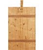 Color:Light Brown - Image 3 - Rectangle Pine Charcuterie Board