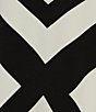 Color:Winston - Image 3 - Knit Jersey Geometric Print Crew Neck Sleeveless A-Line Midi Dress