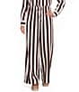 Every Coordinating Striped Pull On Drawstring Pants - Image 1