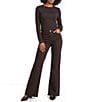 Every Crew Neck Long Sleeve Ribbed Knit Shirt - Image 3