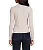 Every Crew Neck Long Sleeve Ribbed Knit Shirt - Image 2