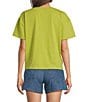Every Crew Neck Short Sleeve Boxy Tee - Image 2