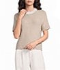 Every Crew Neck Short Sleeve Sweater - Image 1