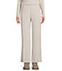 Every Knit Mid Rise Lounge Wide Leg Full Length Pants - Image 1