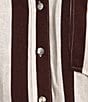 Every Long Sleeve Striped Button Down Coordinating Blouse - Image 4
