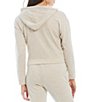 Color:Oatmeal - Image 2 - Long Sleeve Two Tone Coordinating Hoodie
