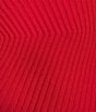 Every Mock Neck Short Sleeve Pullover Ribbed Sweater - Image 4