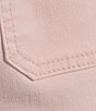 Color:Pink - Image 4 - Patch Pocket High Rise Frayed Hem Wide Leg Jeans
