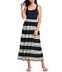 Every Round Neck Sleeveless A-Line Tank Dress - Image 1