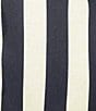 Every Stripe Linen Blend V-Neck Halter Coordinating Top, Color:Navy Stripe - Image 4