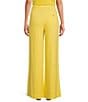Color:Yellow - Image 2 - Wide Leg Coordinating Trousers