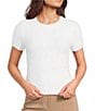 Evolutionary Crew Neck Short Sleeve Pullover Sweater - Image 1