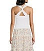 Evolutionary Cross Neck Halter Top - Image 2