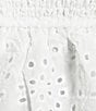 Evolutionary Eyelet Embroidered Flowy Top - Image 4