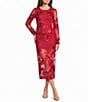 Evolutionary Floral Mesh Coordinating Midi Skirt - Image 3