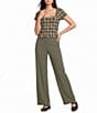 Evolutionary High Waisted Wide Leg Pants - Image 3