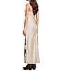 Evolutionary Horse Printed Strapless Maxi Dress - Image 2