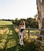 Evolutionary Horse Printed Strapless Maxi Dress - Image 5