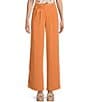 Color:Apricot - Image 1 - Mid Rise Pleated Pants