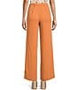 Color:Apricot - Image 2 - Mid Rise Pleated Pants