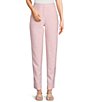 Color:Pink - Image 1 - Coordinating Mid Rise Tapered Pants