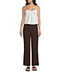 Evolutionary Mid Rise Wide Leg Trouser Pant - Image 3