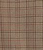 Evolutionary Evolutionary Plaid Button Front Coordinating Vest, Color:Brown/Black - Image 4