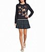 Evolutionary Plaid Ruffle Skirt - Image 3