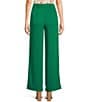 Color:Green - Image 2 - Coordinating Pleated Wide Leg Pants
