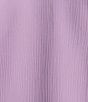 Color:Lavendar - Image 4 - Scoop Neck Ruffled Flutter Sleeve Top
