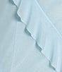 Evolutionary Sleeveless Bias All Over Ruffle Dress, Color:Baby Blue - Image 4