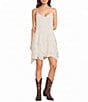 Evolutionary Sleeveless Denim Vest Mini Dress - Image 2