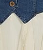 Evolutionary Sleeveless Denim Vest Mini Dress - Image 5