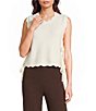 Evolutionary Sleeveless Side Tie Top - Image 1