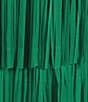 Color:Green - Image 4 - Coordinating Sleeveless Spaghetti Strap Fringe Cami Top