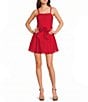 Evolutionary Spaghetti Strap Bow Tie Waist Dress - Image 1