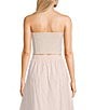 Evolutionary Strapless Bow Top, Color:Pink - Image 2