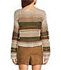Evolutionary Striped Long Sleeve Sweater - Image 2