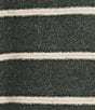 Evolutionary Striped V-Neck Collard Sweater - Image 4