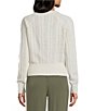 Evolutionary V-Neck Wrap Front Long Sleeve Top - Image 2
