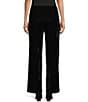 Evolutionary Velvet Mid Rise Pull-On Pants, Color:Black - Image 2