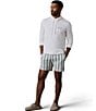 Faherty All Day 6#double; Inseam Stripe Swim Trunks - Image 3