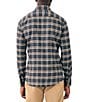 Color:Granite Canyon Plaid - Image 2 - All Time Plaid Performance Stretch Long Sleeve Woven Shirt
