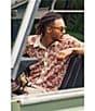 Faherty Allover Print Short Sleeve Button Front Sweater Shirt - Image 4