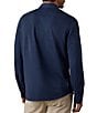 Faherty Big & Tall Field Knit Utility Long Sleeve Woven Shirt - Image 2