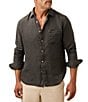Faherty Big & Tall Laguna Linen Long Sleeve Woven Shirt - Image 1
