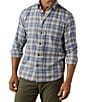 Faherty Big & Tall Movement Plaid Long Sleeve Woven Shirt - Image 1