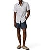 Faherty Breeze Allover Print Short Sleeve Woven Shirt - Image 3
