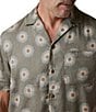 Faherty Breeze Camp Fireworks Print Short Sleeve Woven Shirt - Image 3