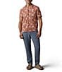 Faherty Breeze Camp Tree Print Short Sleeve Woven Shirt - Image 6